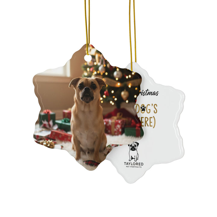 Decorative Ceramic Ornaments, Double-Sided (1pc, 3pcs, 5pcs, 10pcs)