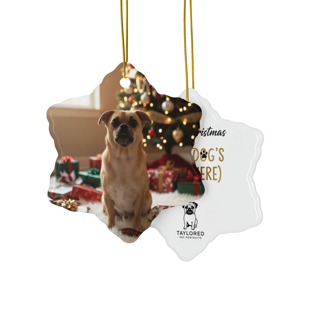 Decorative Ceramic Ornaments, Double-Sided (1pc, 3pcs, 5pcs, 10pcs)