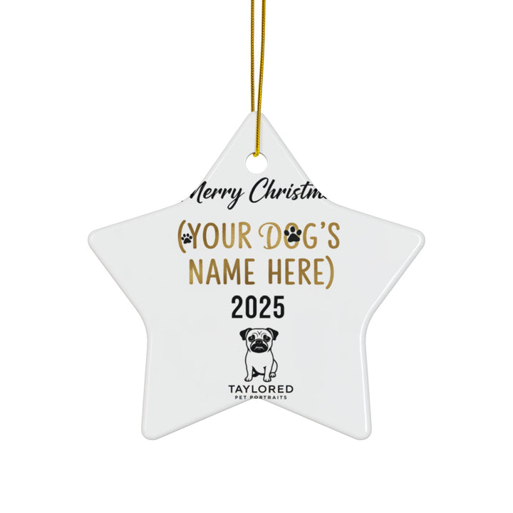 Decorative Ceramic Ornaments, Double-Sided (1pc, 3pcs, 5pcs, 10pcs)