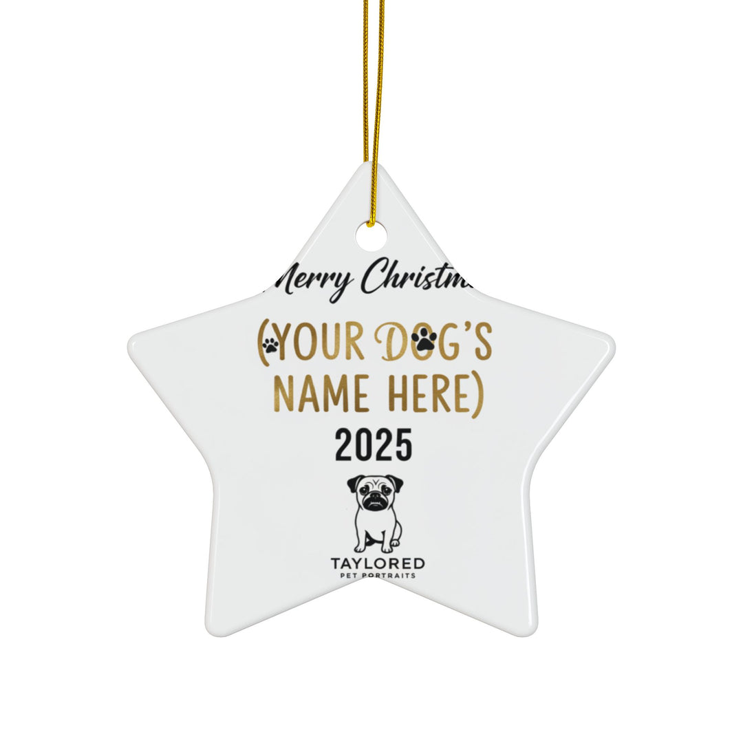 Decorative Ceramic Ornaments, Double-Sided (1pc, 3pcs, 5pcs, 10pcs)