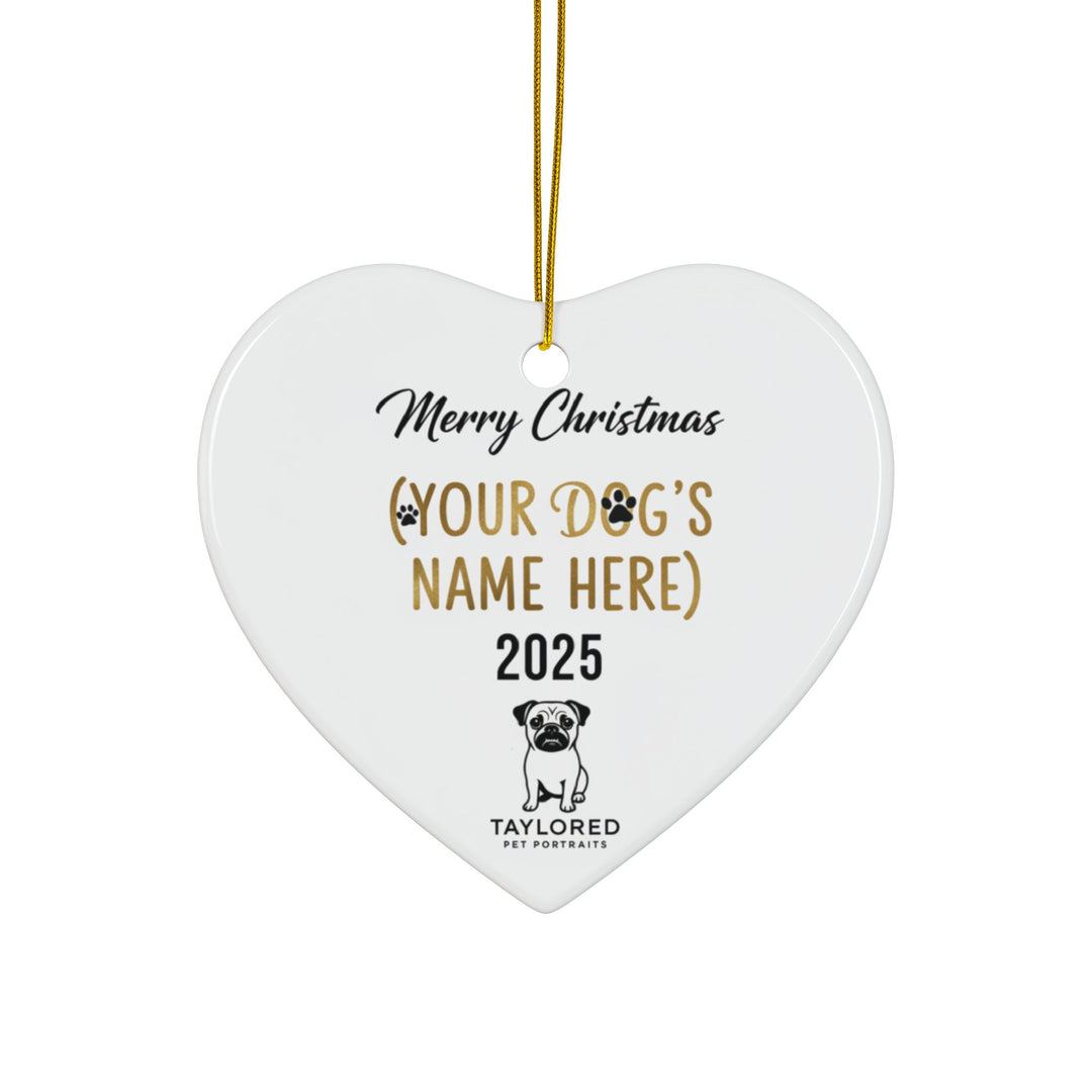 Decorative Ceramic Ornaments, Double-Sided (1pc, 3pcs, 5pcs, 10pcs)