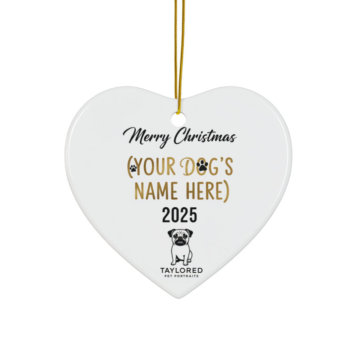 Decorative Ceramic Ornaments, Double-Sided (1pc, 3pcs, 5pcs, 10pcs)