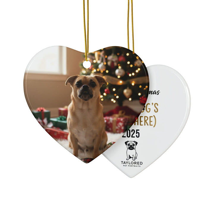 Decorative Ceramic Ornaments, Double-Sided (1pc, 3pcs, 5pcs, 10pcs)