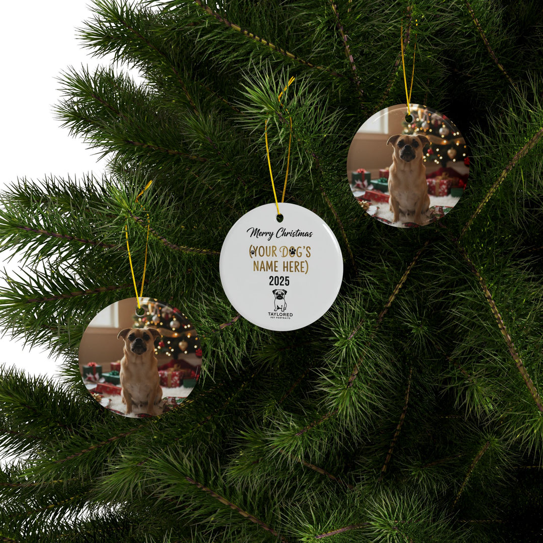 Decorative Ceramic Ornaments, Double-Sided (1pc, 3pcs, 5pcs, 10pcs)