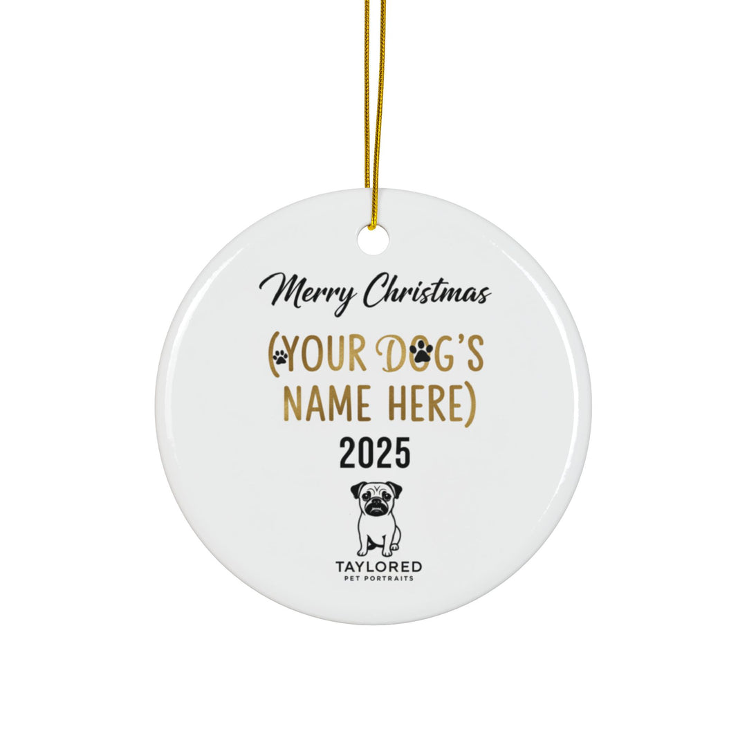 Decorative Ceramic Ornaments, Double-Sided (1pc, 3pcs, 5pcs, 10pcs)