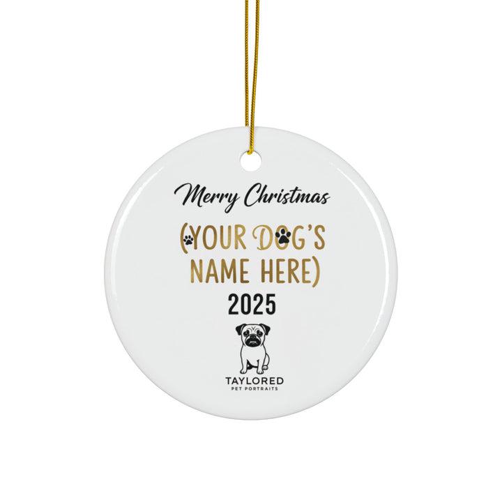 Decorative Ceramic Ornaments, Double-Sided (1pc, 3pcs, 5pcs, 10pcs)