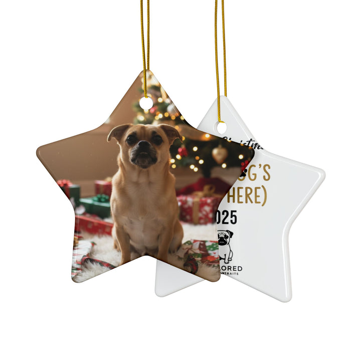 Decorative Ceramic Ornaments, Double-Sided (1pc, 3pcs, 5pcs, 10pcs)