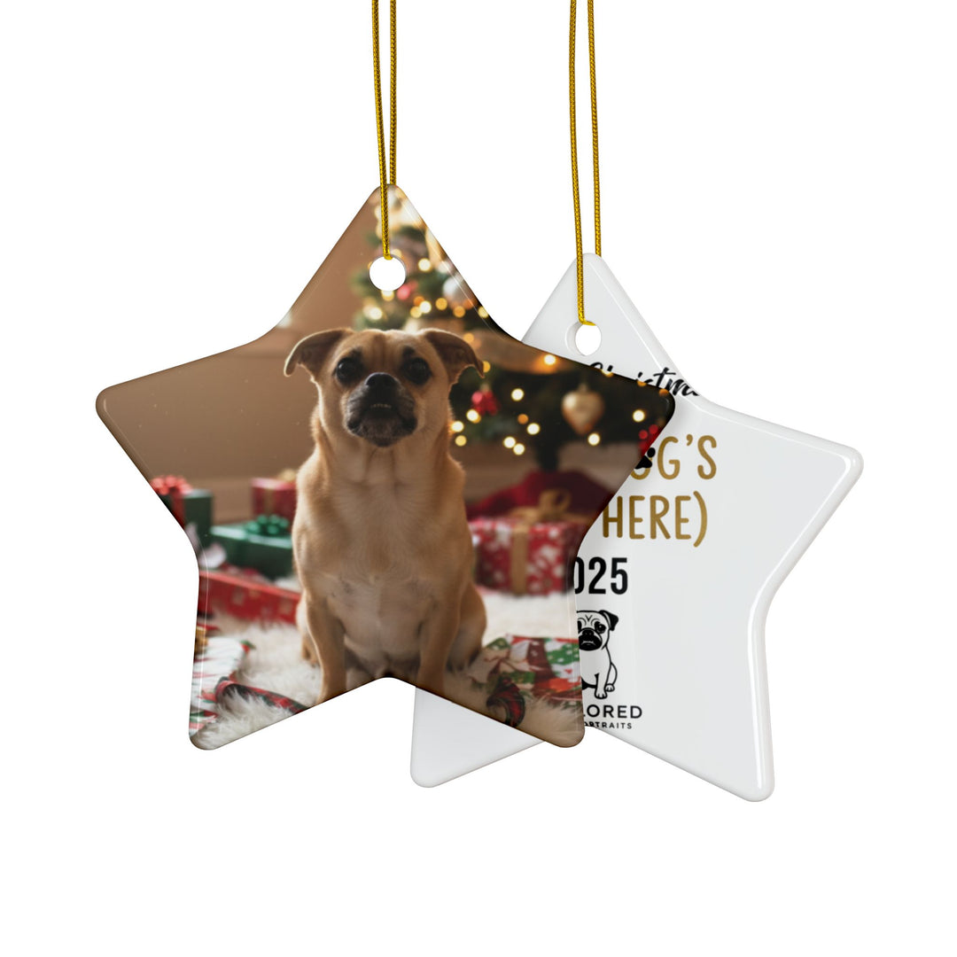 Decorative Ceramic Ornaments, Double-Sided (1pc, 3pcs, 5pcs, 10pcs)