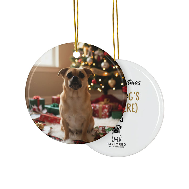 Decorative Ceramic Ornaments, Double-Sided (1pc, 3pcs, 5pcs, 10pcs)