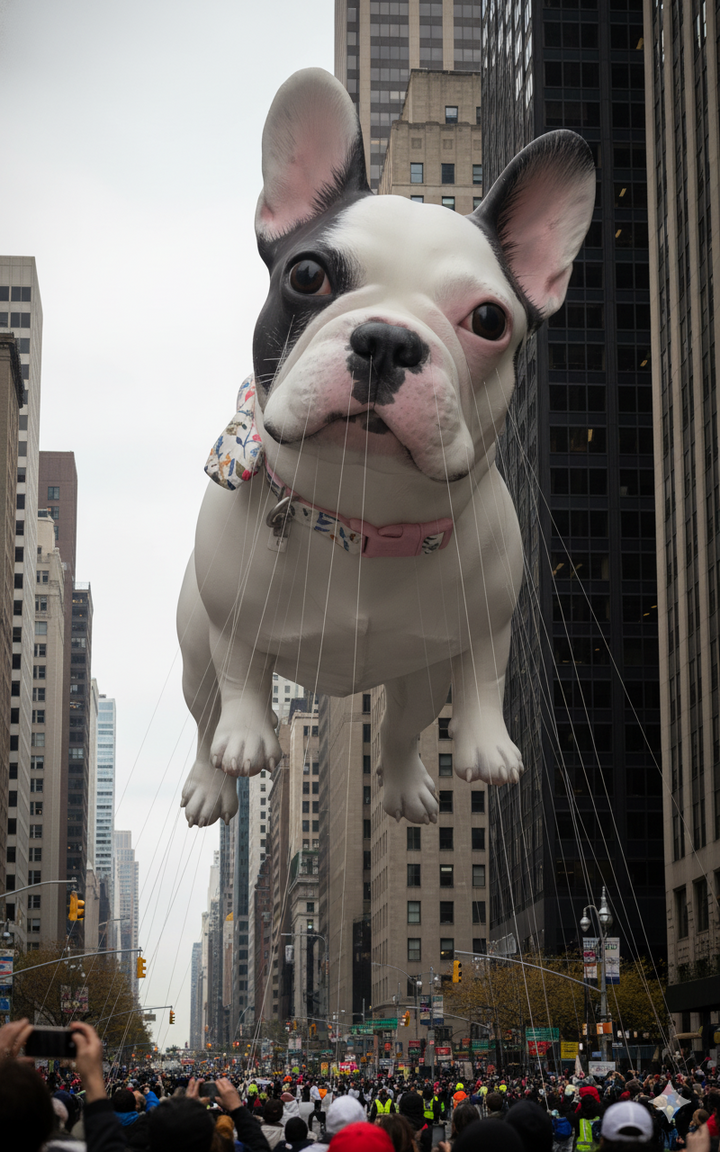 Thanksgiving Day Parade Float Pet Portrait