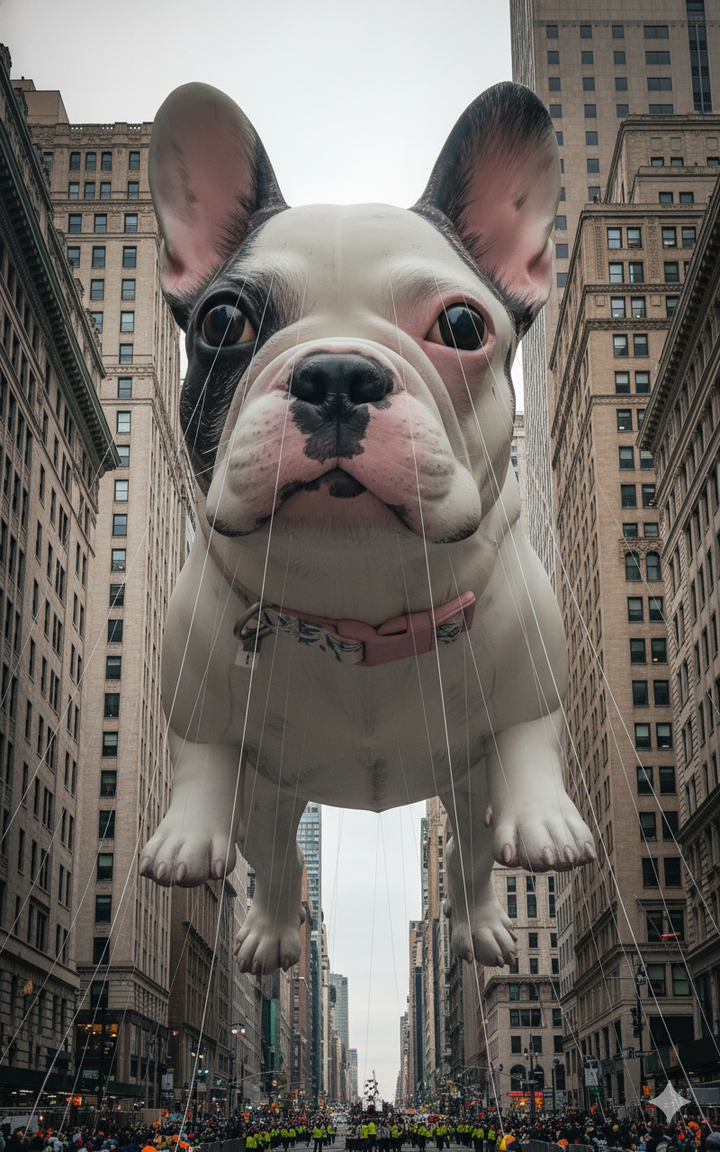 Thanksgiving Day Parade Float Pet Portrait