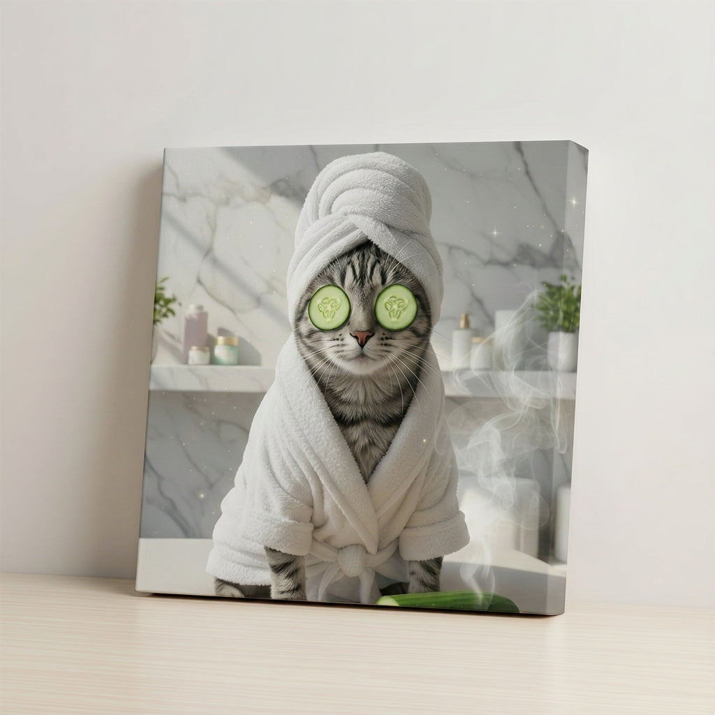 Mockup canvas #view-cat